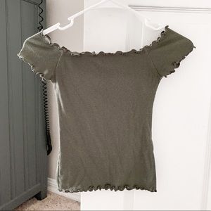 Abercrombie Off-The-Shoulder Top